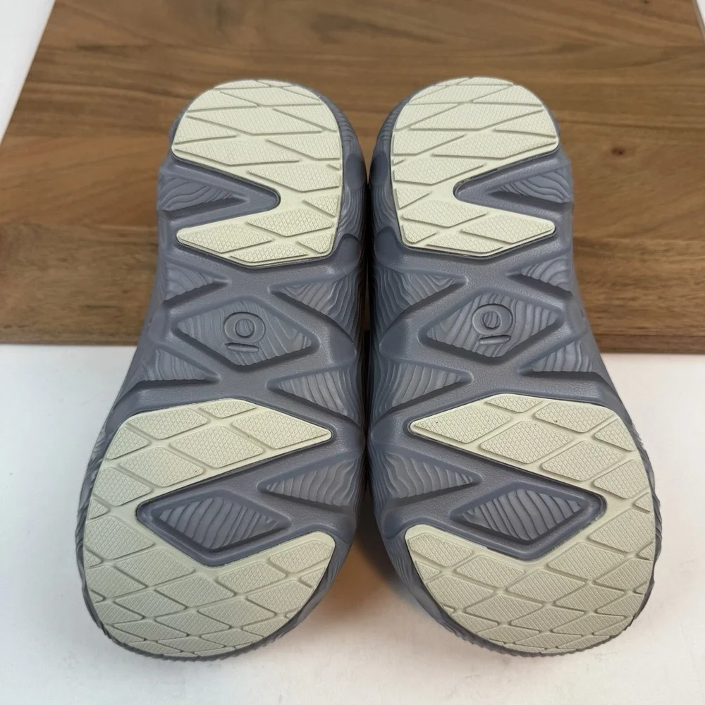 New‎ Big Kids Oboz Unisex Whakata Coast Gray Slip On Clogs Mules Shoes Size 3 Y